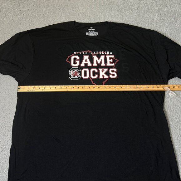 South Carolina Gamecocks Tee Mens 3XL Black‎ Fanatics T-Shirt NCAA Fan Gear NEW - Picture 7 of 13